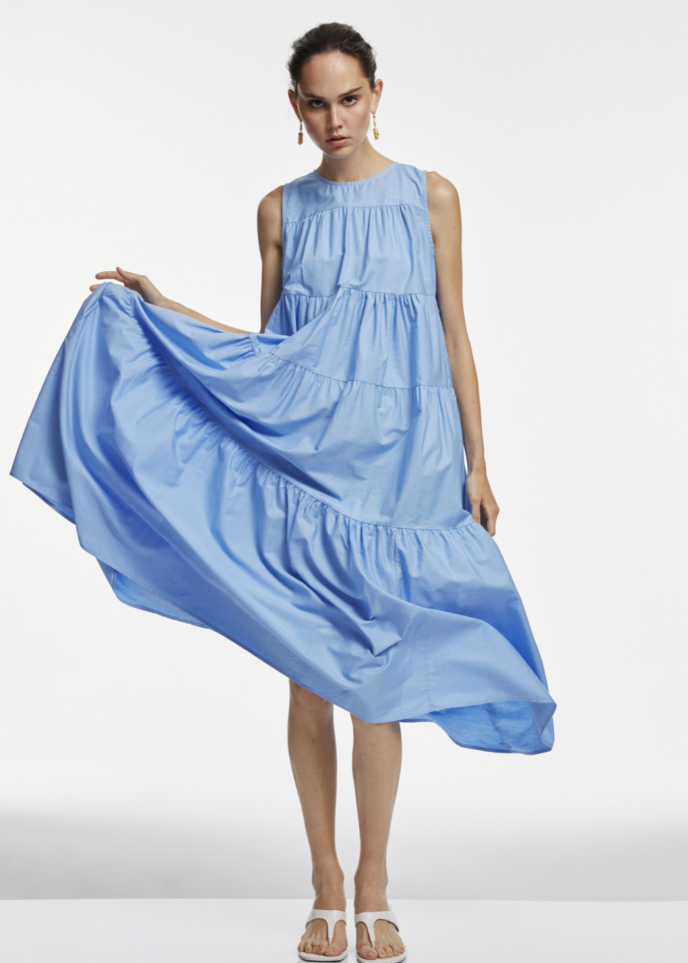 Tiered Midi Dress Tiered Midi Dress