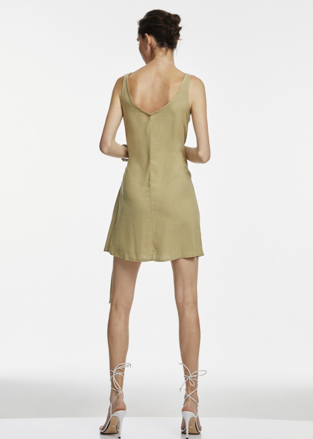 Ring Detailed Mini Dress Ring Detailed Mini Dress