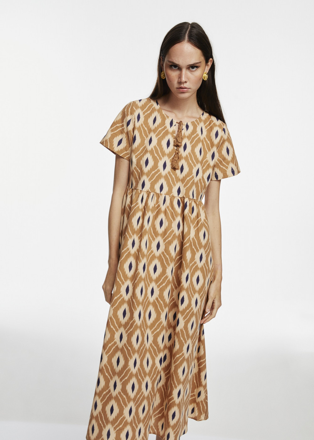 Tassel Detail Midi Dress Tassel Detail Midi Dress