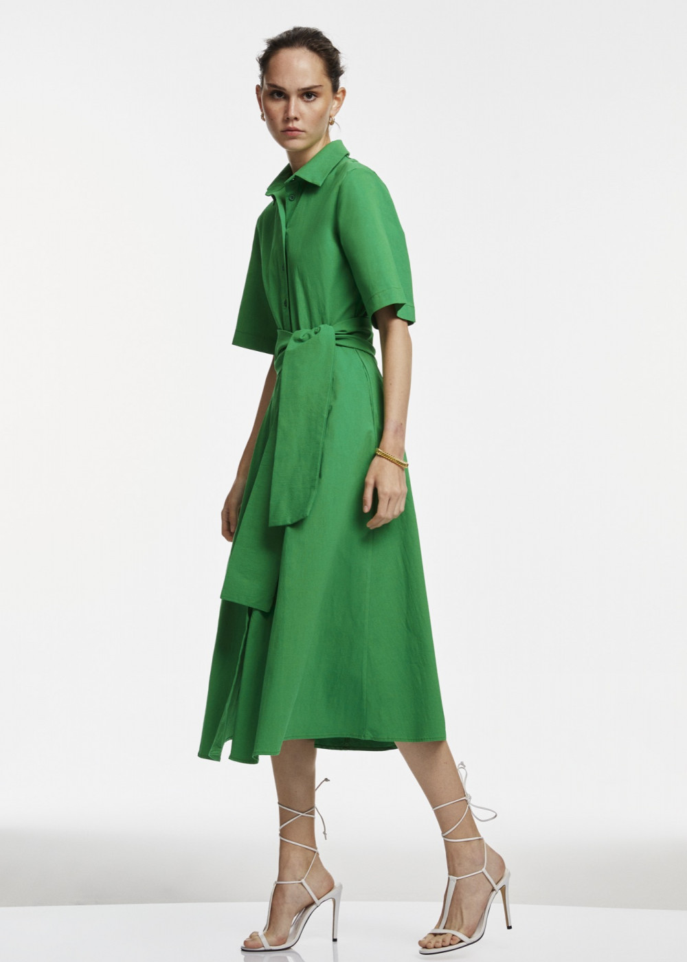 Midi Shirt Dress Midi Shirt Dress
