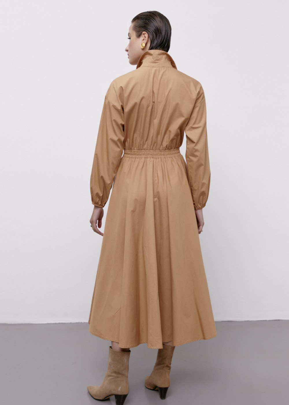 Poplin Shirt Dress Poplin Shirt Dress