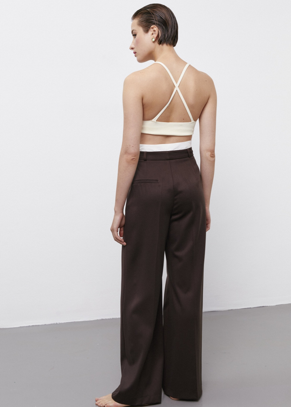 Double Belt Detailed Pants Double Belt Detailed Pants