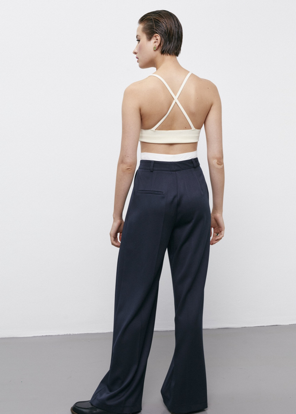 Double Belt Detailed Pants Double Belt Detailed Pants