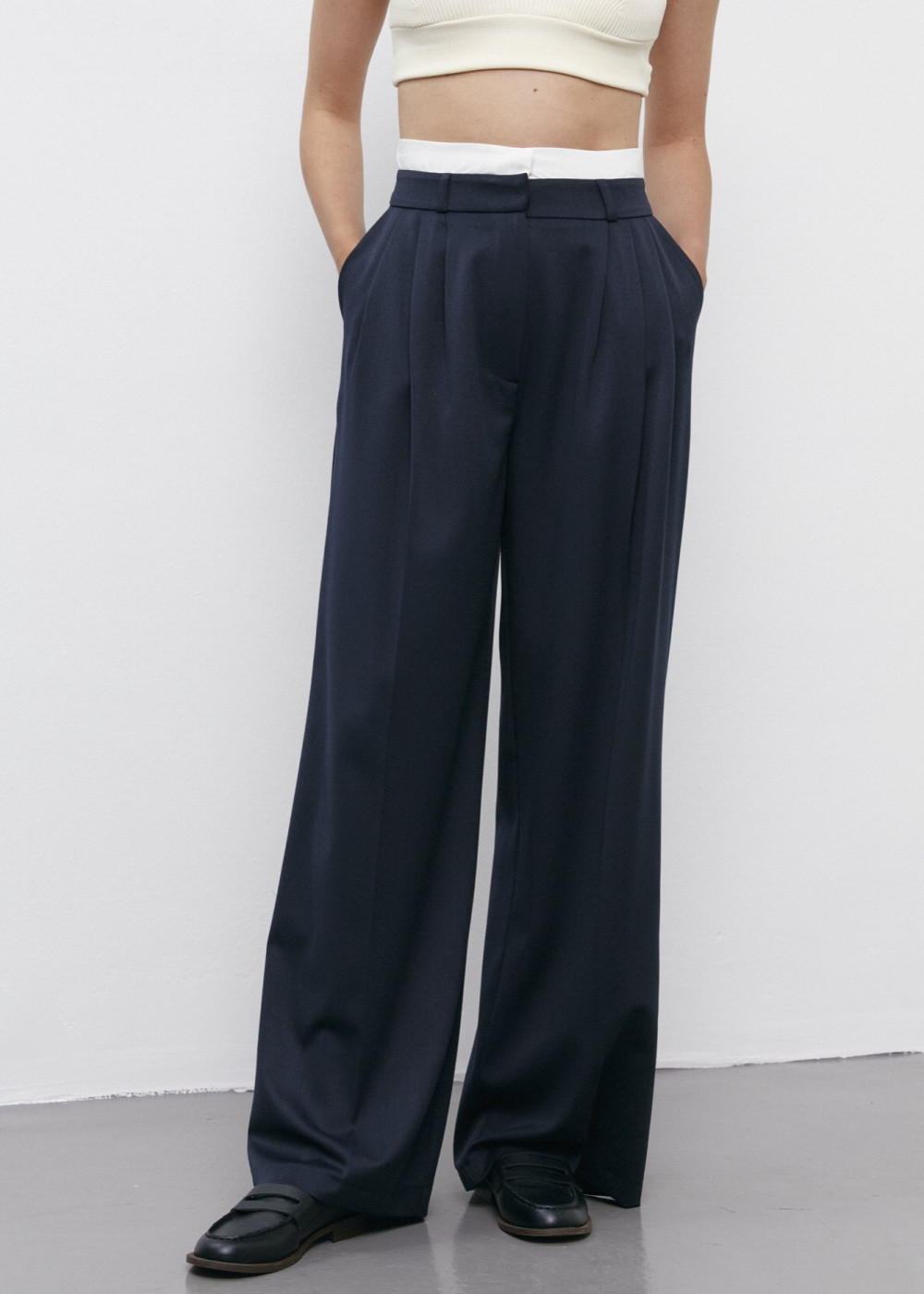 Double Belt Detailed Pants Double Belt Detailed Pants