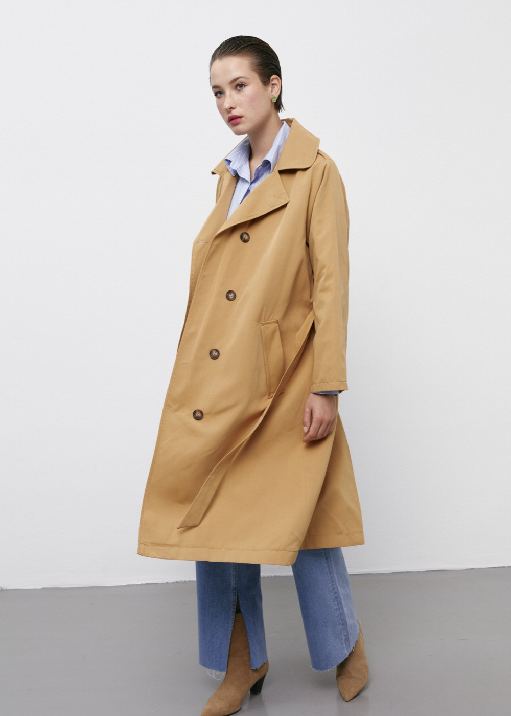 Belted Trench Coat Belted Trench Coat