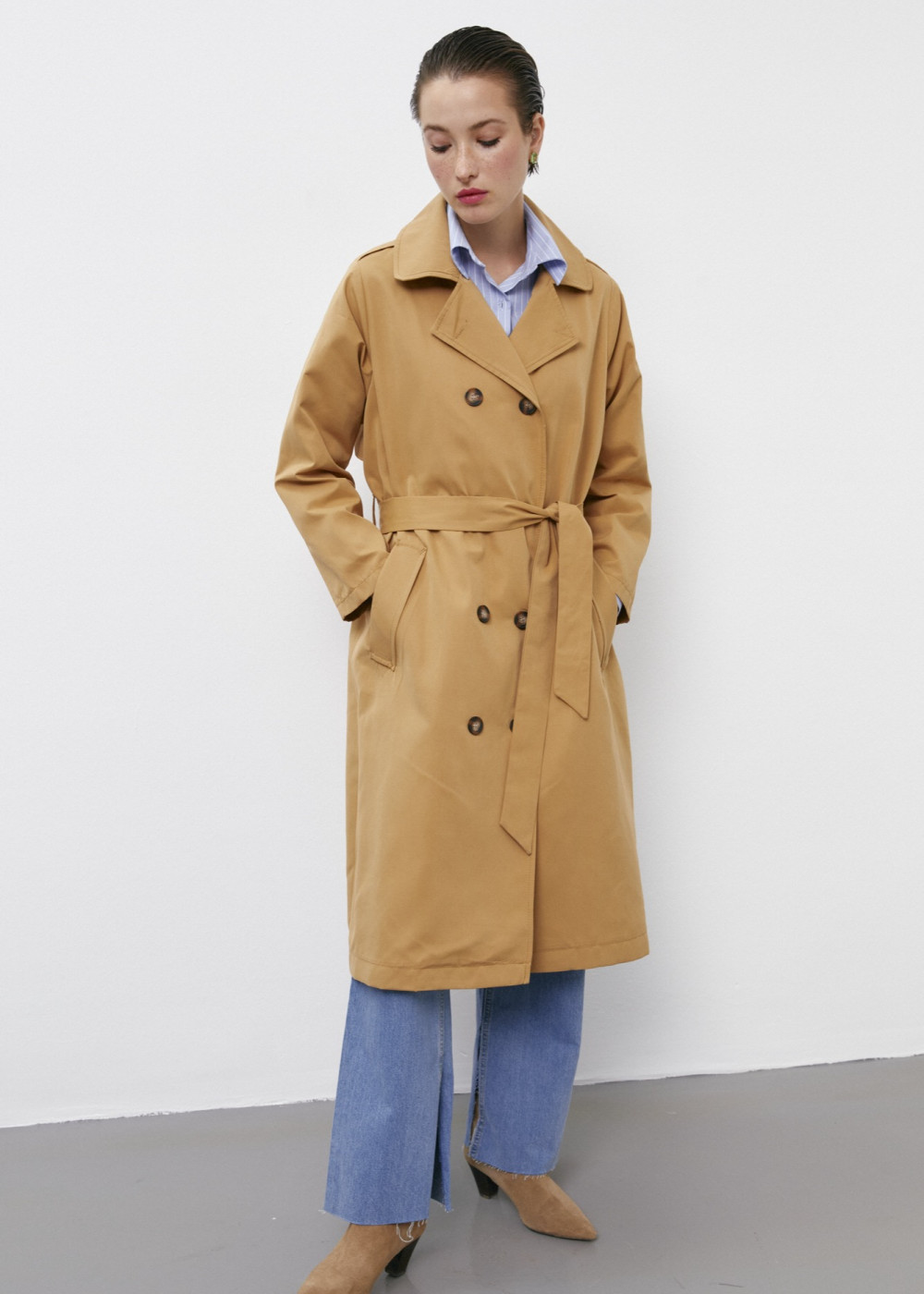 Belted Trench Coat Belted Trench Coat