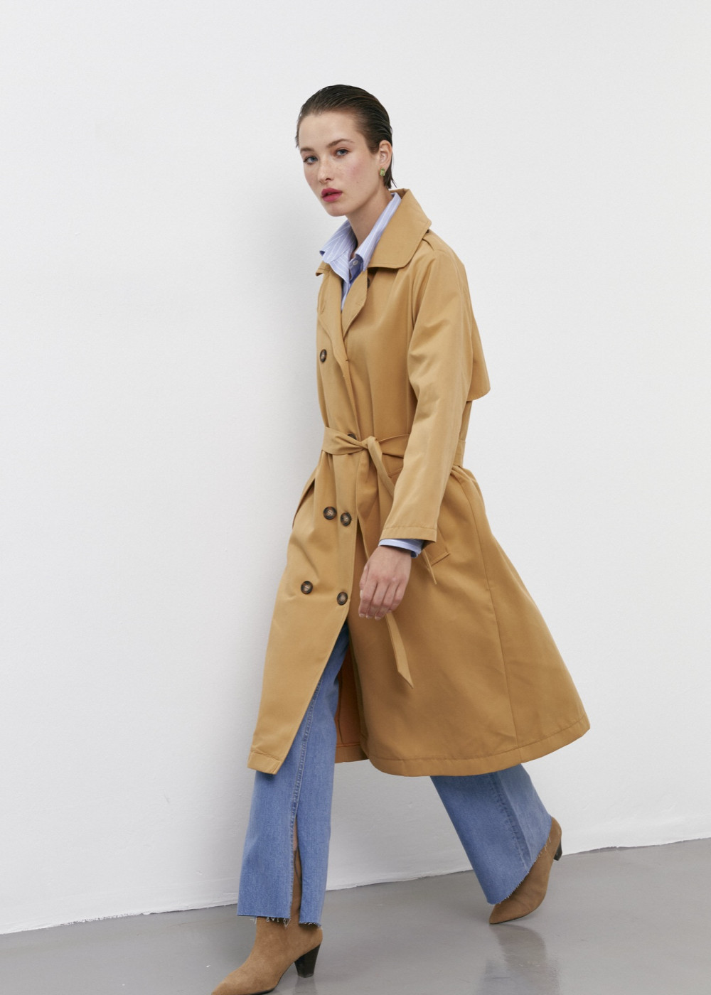 Belted Trench Coat Belted Trench Coat