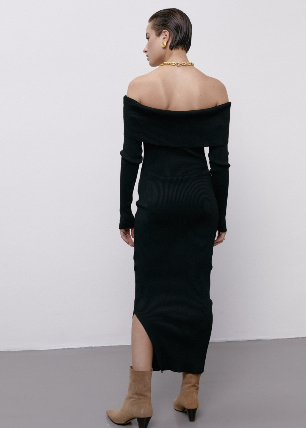 Degage Collar Dress Degage Collar Dress