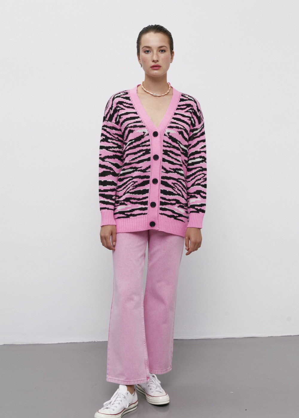 Zebra Print Cardigan Zebra Print Cardigan