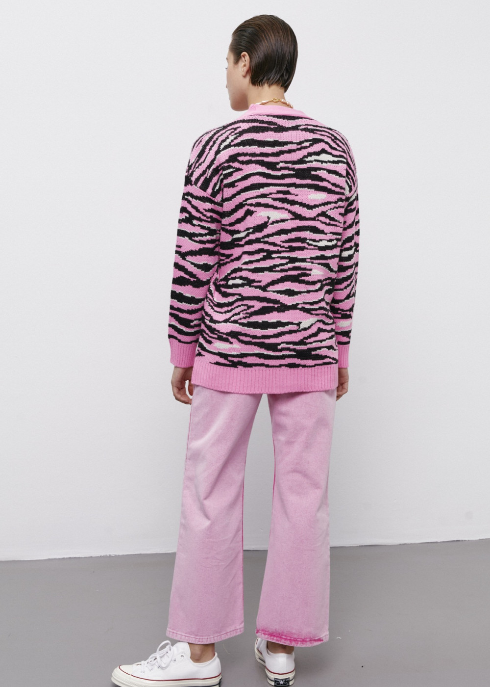 Zebra Print Cardigan Zebra Print Cardigan