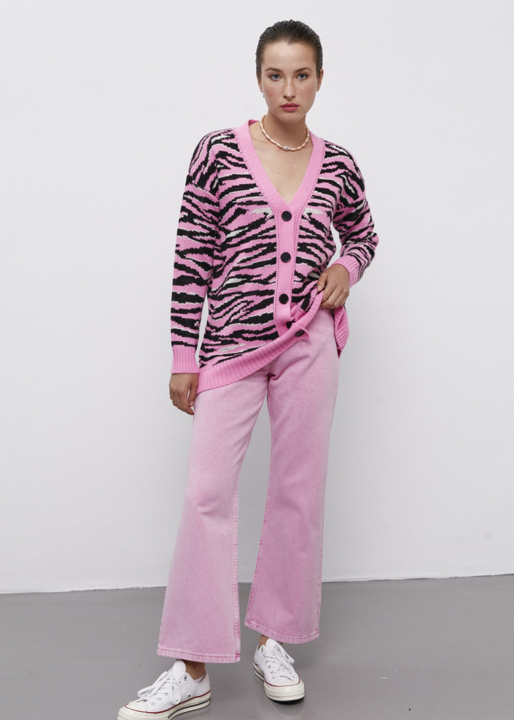 Zebra Print Cardigan Zebra Print Cardigan