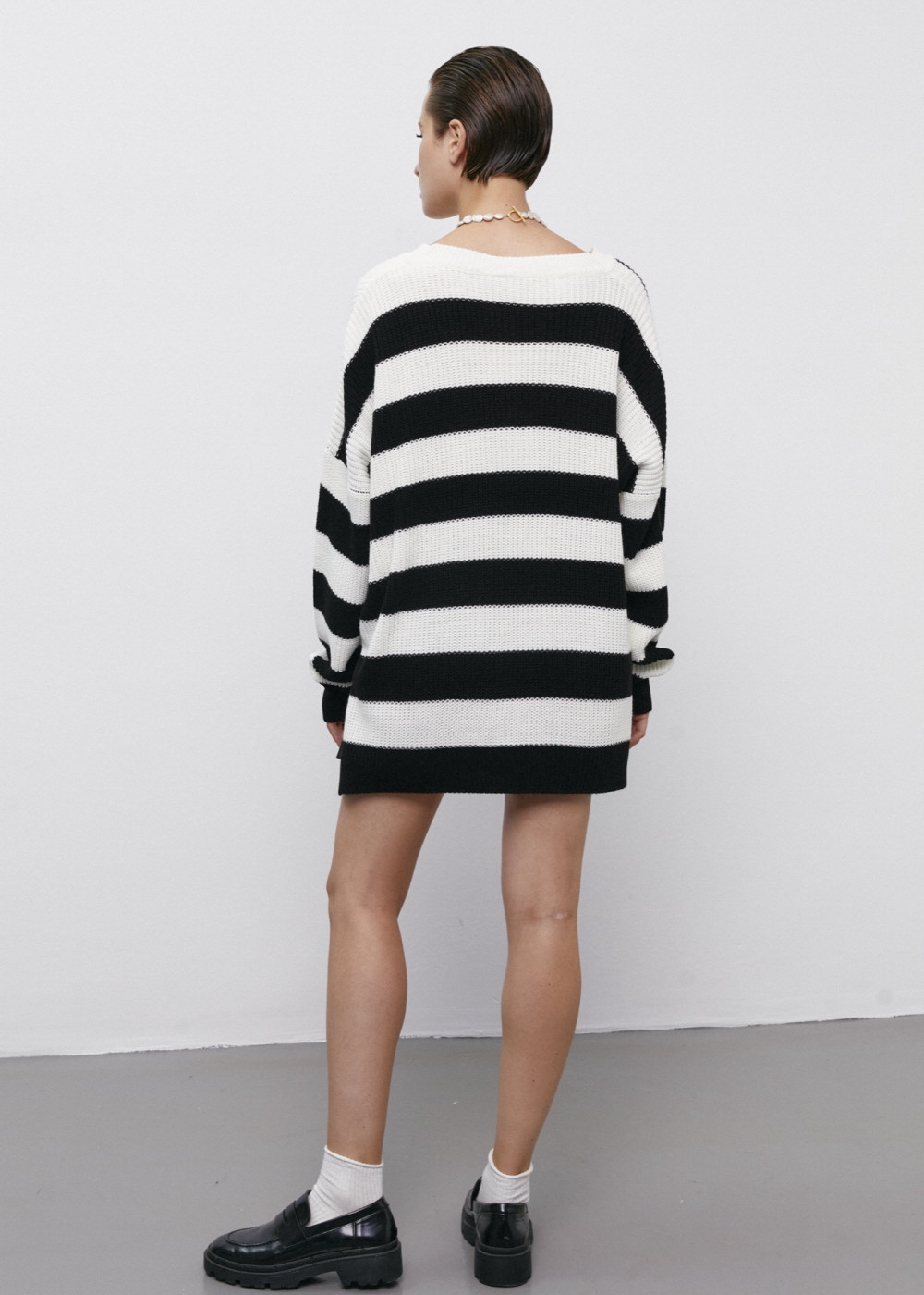 Striped Oversize Sweater Striped Oversize Sweater