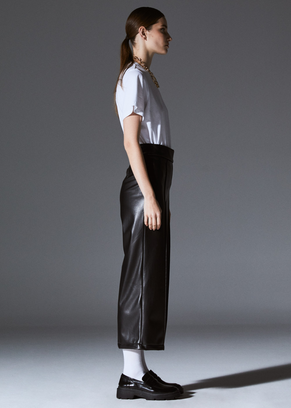 Leather Culotte Pants Leather Culotte Pants