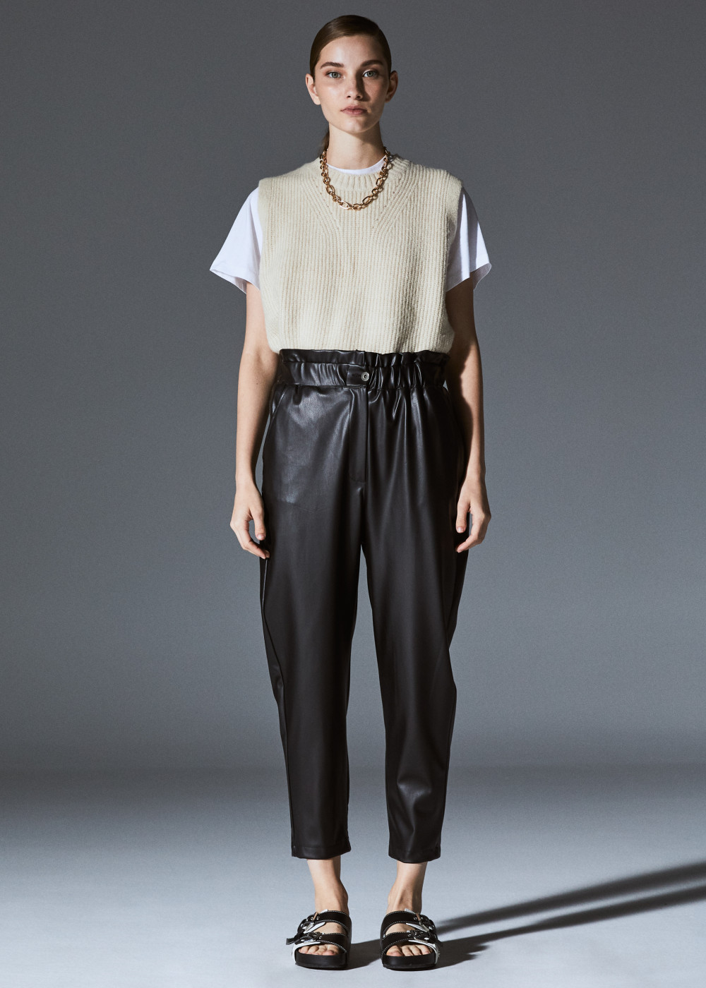 Leather Baggy Pants Leather Baggy Pants