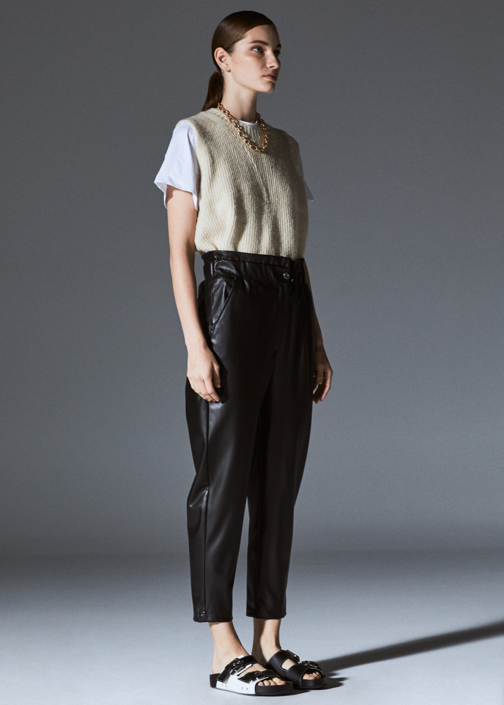 Leather Baggy Pants Leather Baggy Pants