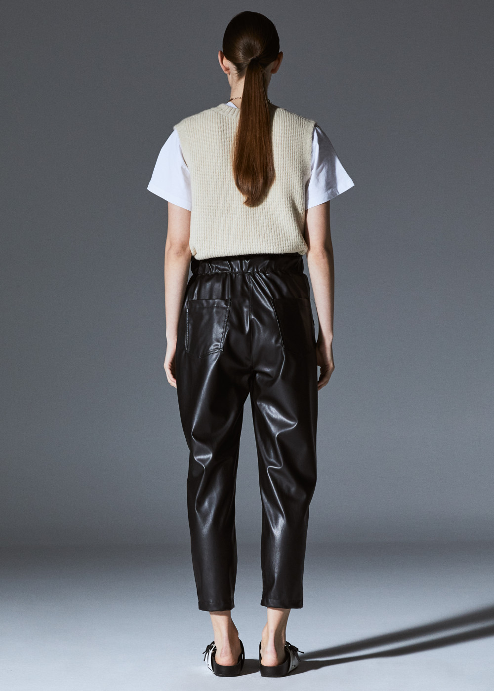 Leather Baggy Pants Leather Baggy Pants
