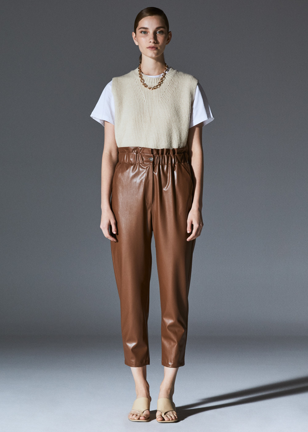 Leather Baggy Pants Leather Baggy Pants