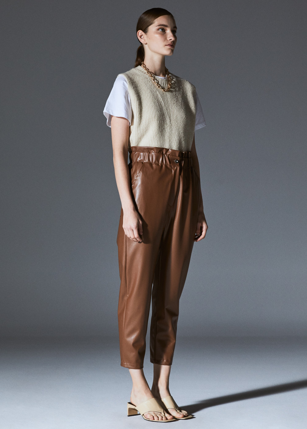 Leather Baggy Pants Leather Baggy Pants
