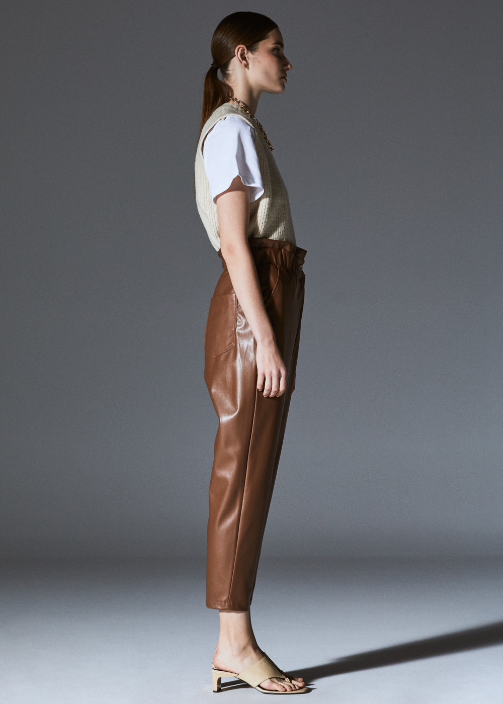 Leather Baggy Pants Leather Baggy Pants