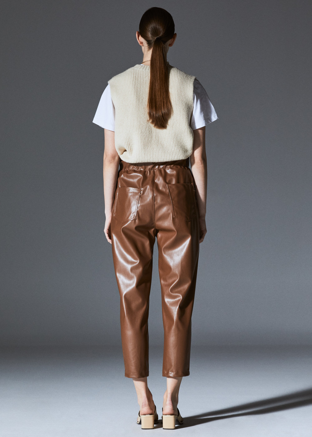 Leather Baggy Pants Leather Baggy Pants