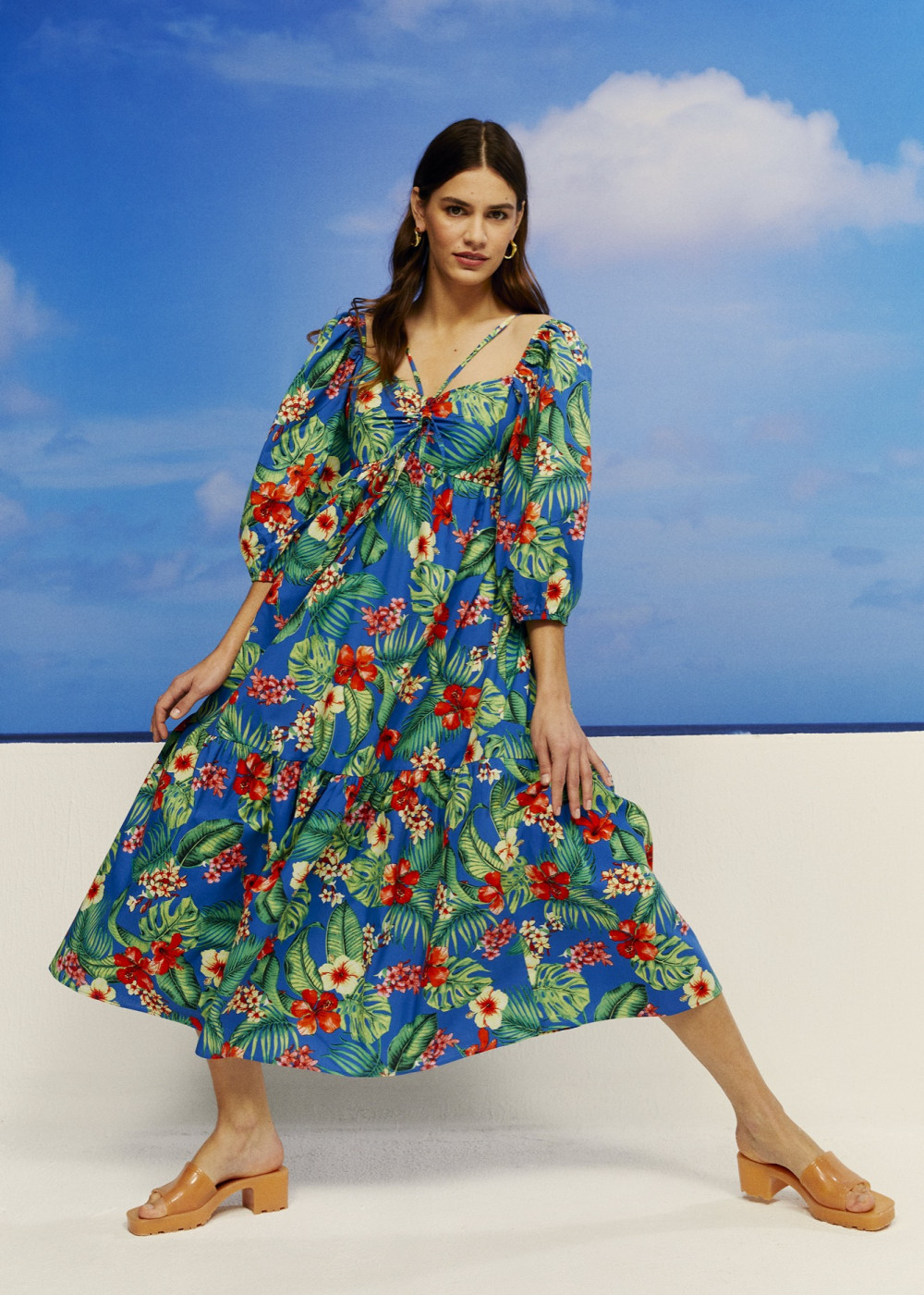 Floral Pattern Dress Floral Pattern Dress