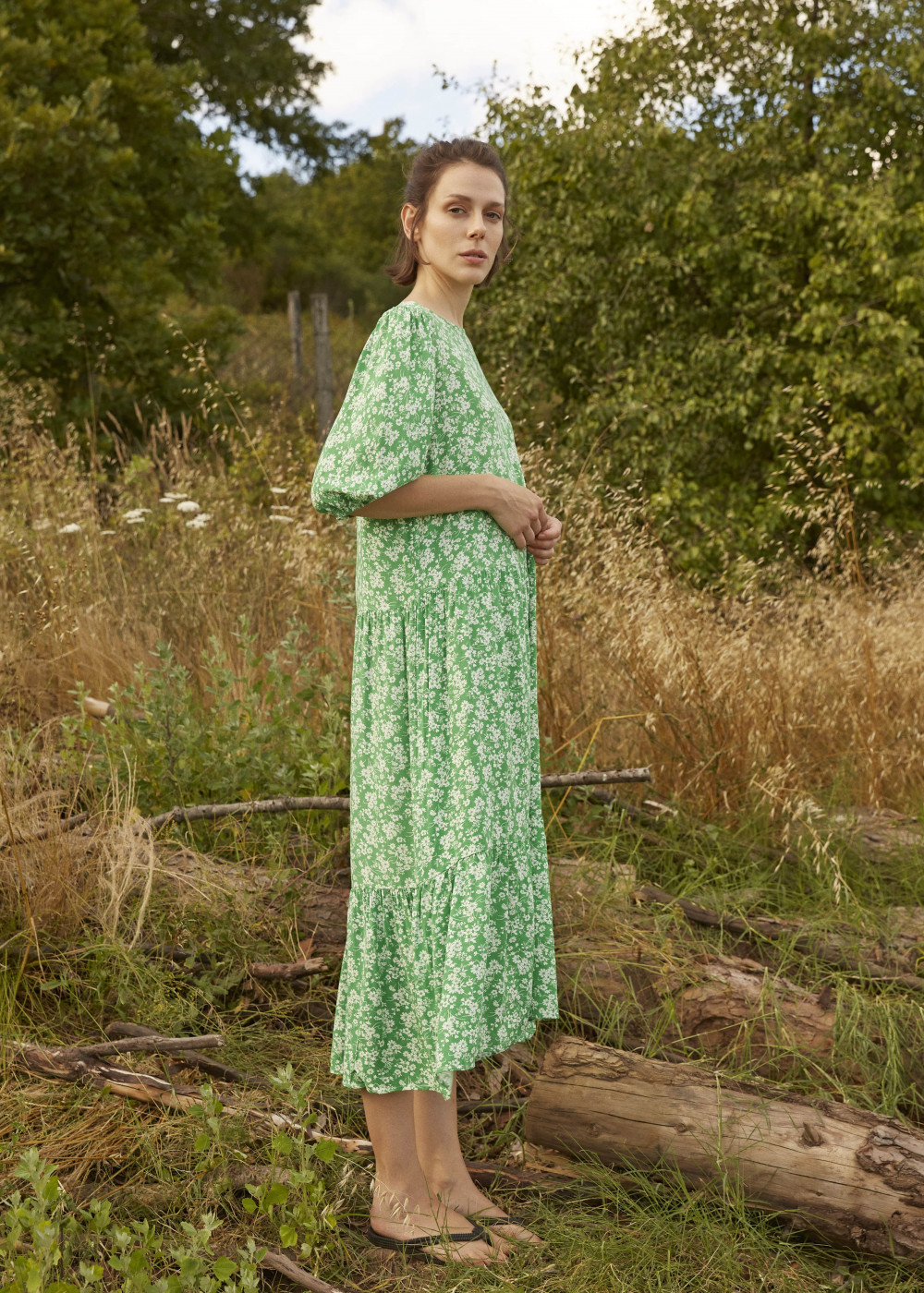 Flower Pattern Dress Flower Pattern Dress