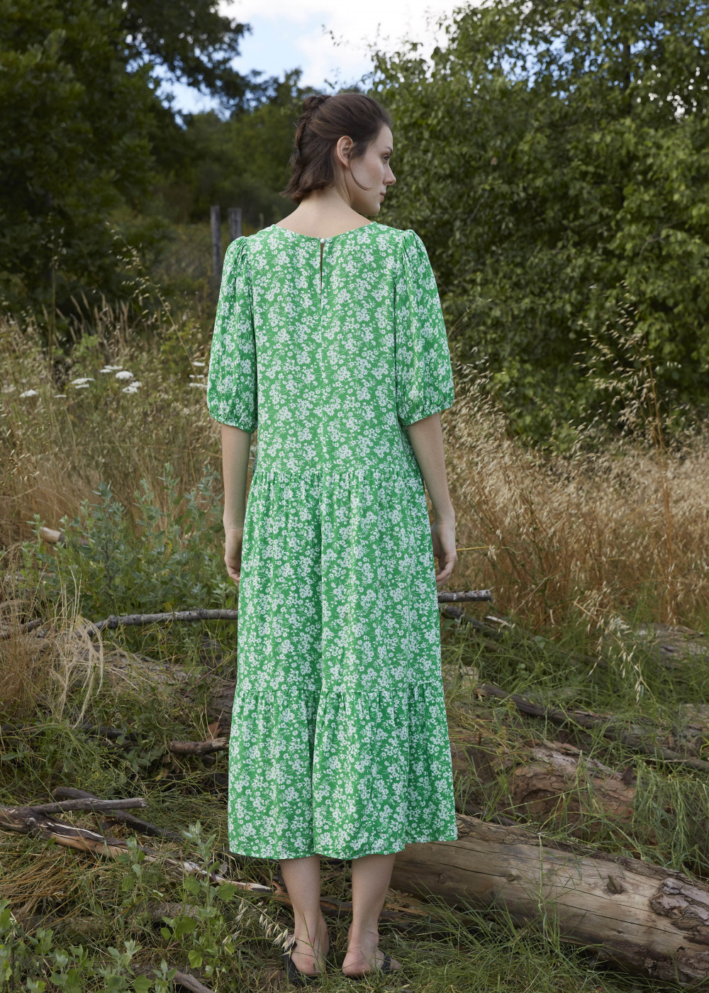 Flower Pattern Dress Flower Pattern Dress
