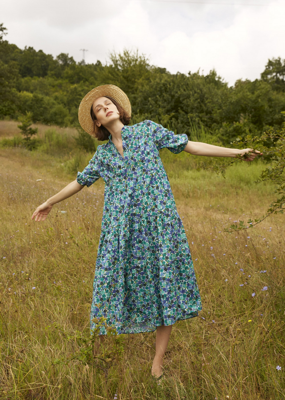 Floral Patterned Dress Floral Patterned Dress