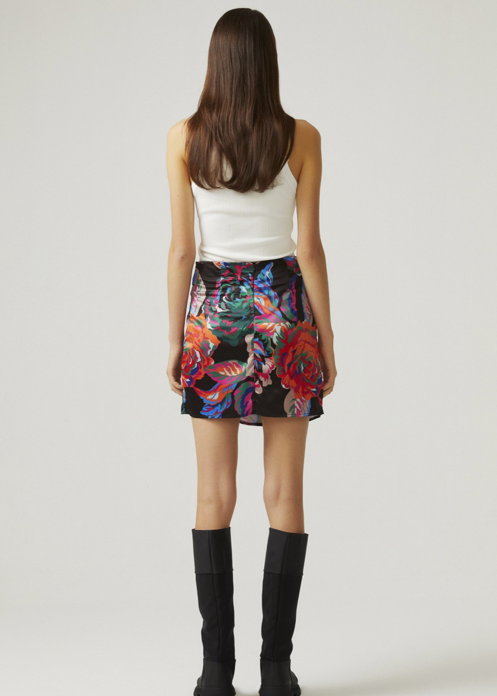 Patterned Mini Skirt Patterned Mini Skirt