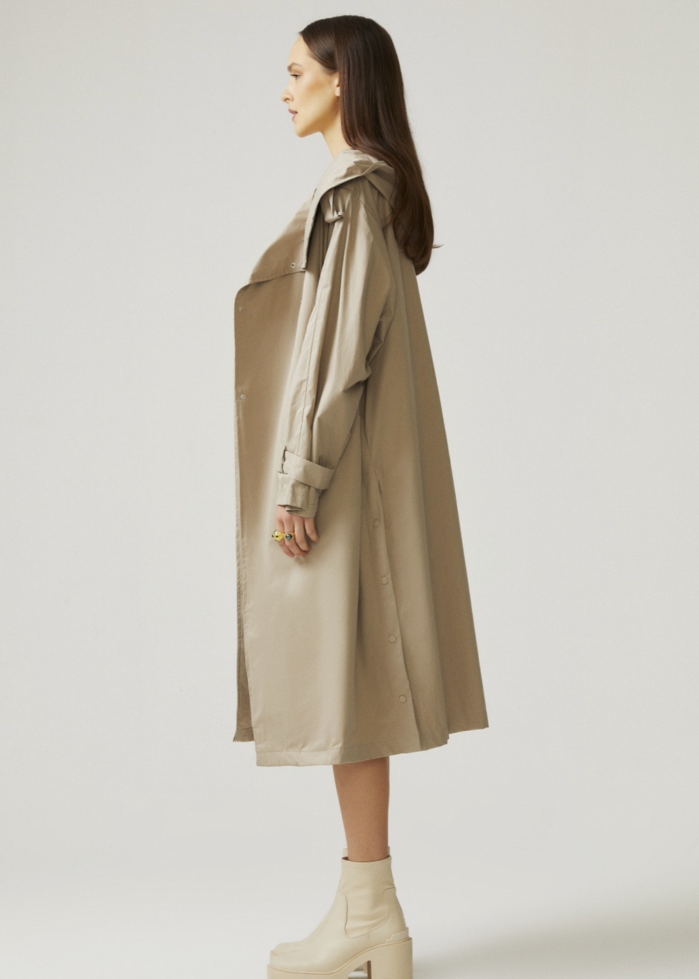 Hooded Trench Coat Hooded Trench Coat