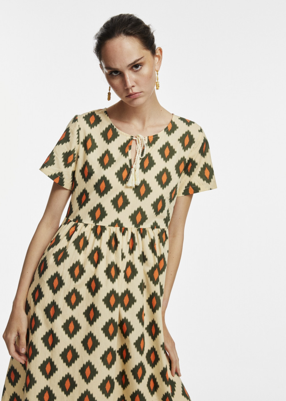 Tassel Detail Midi Dress Tassel Detail Midi Dress