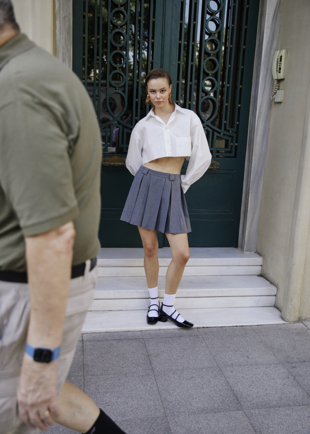 Pleated Mini Skirt Pleated Mini Skirt