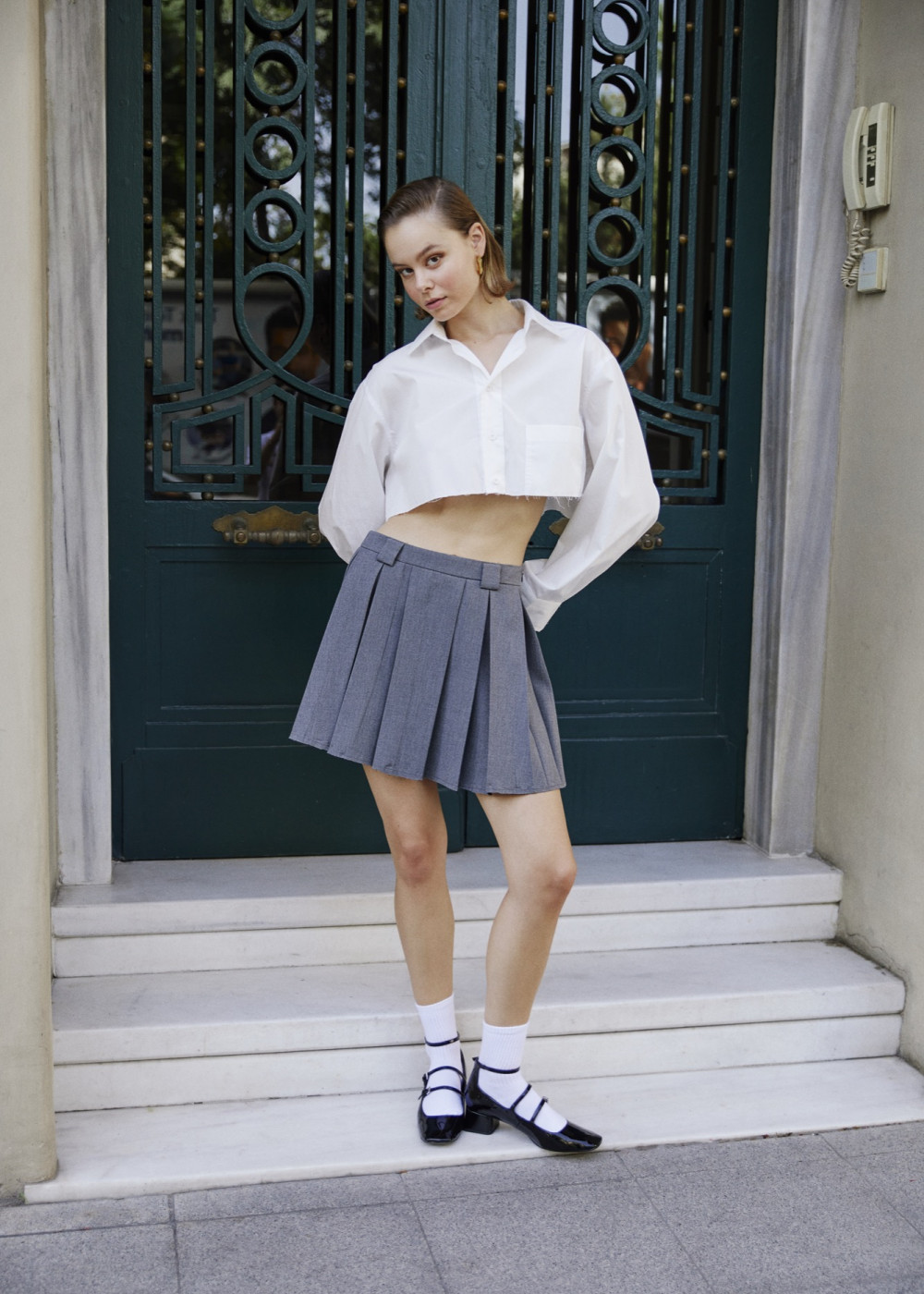 Pleated Mini Skirt Pleated Mini Skirt