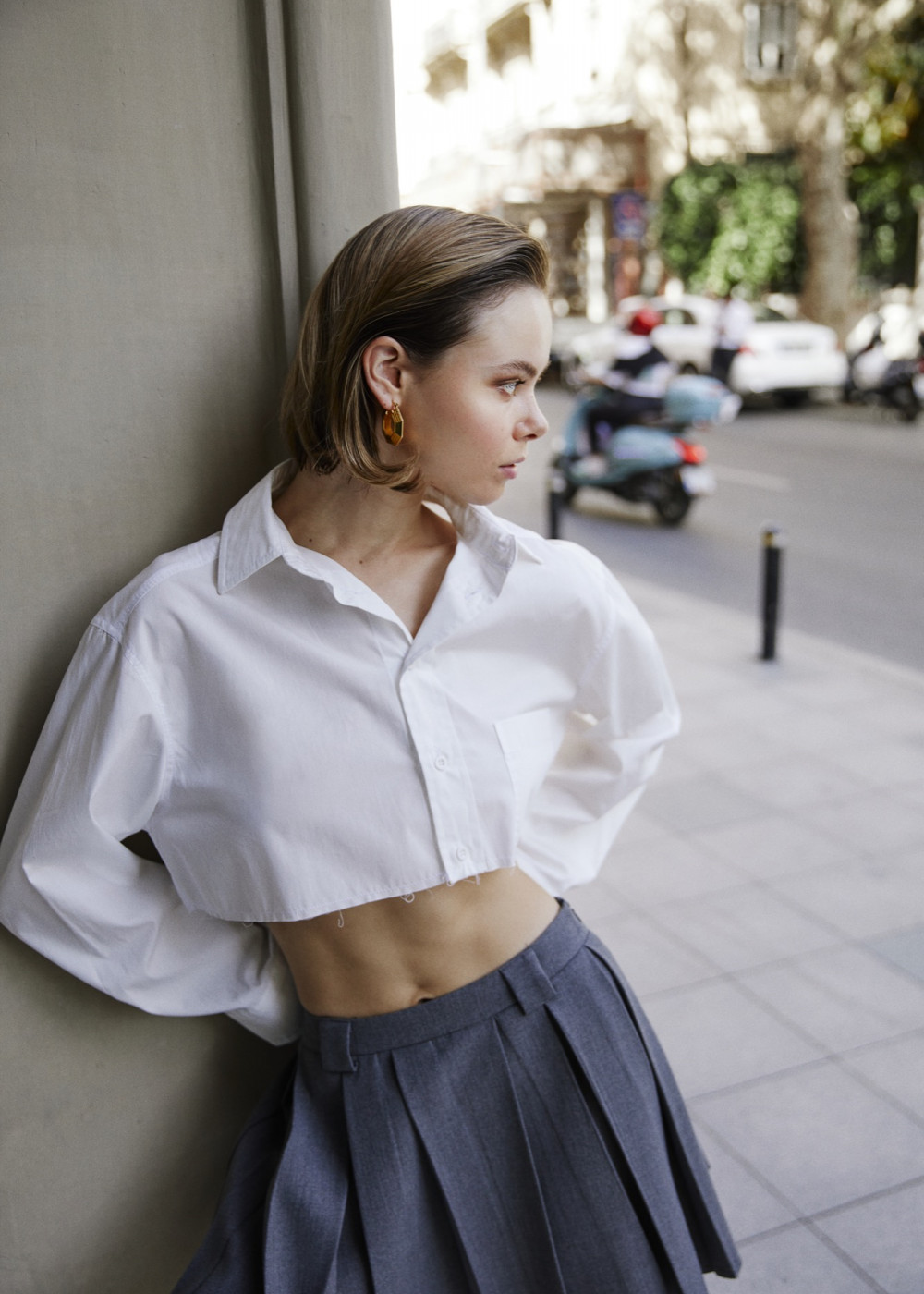Pleated Mini Skirt Pleated Mini Skirt
