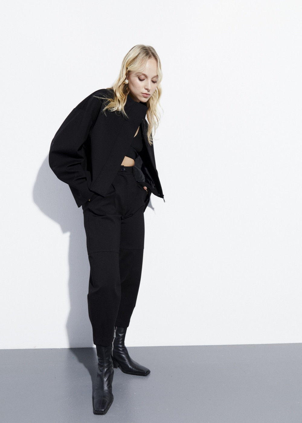 Bomber Jacket - Baggy Pants Bomber Jacket - Baggy Pants