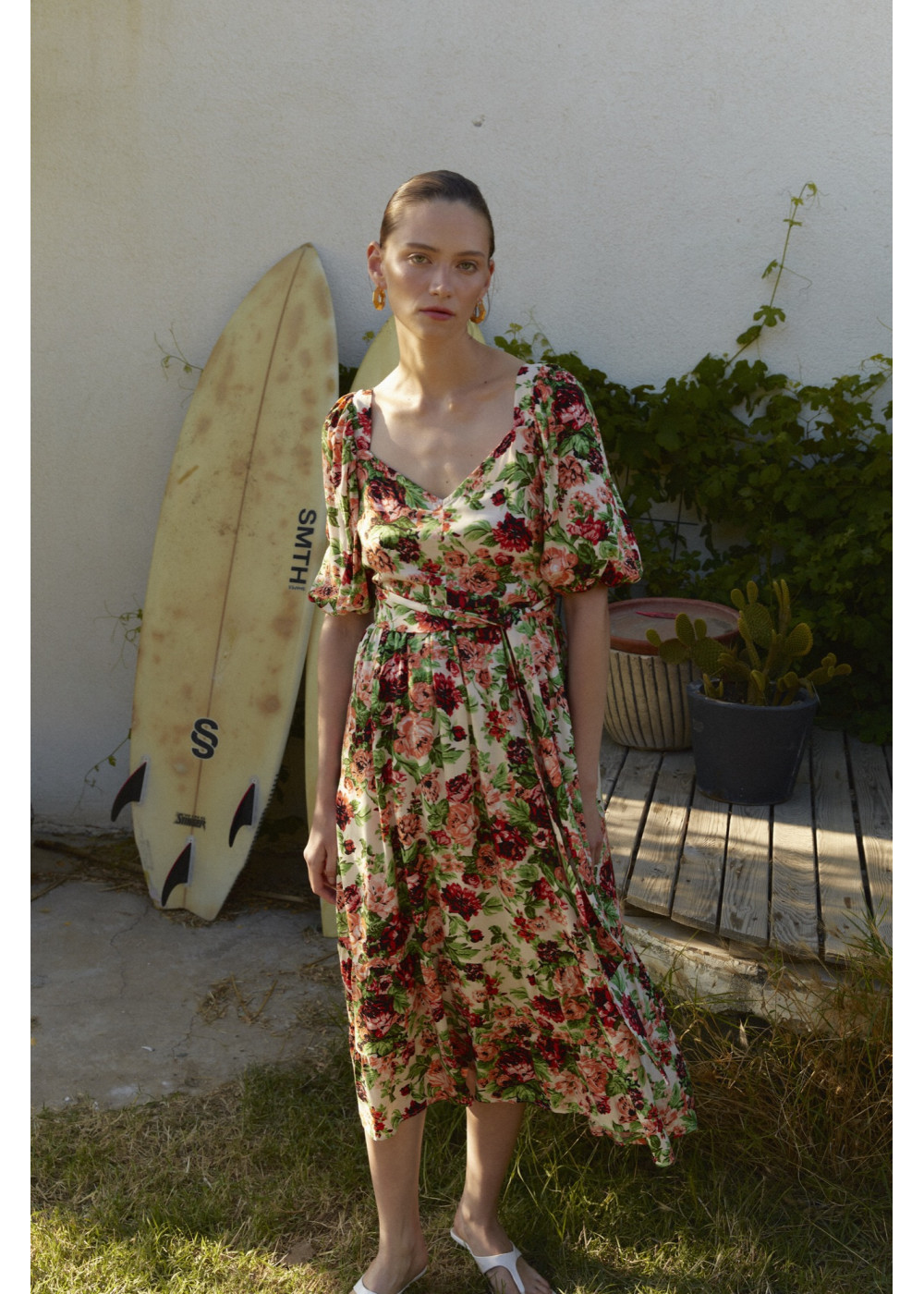 Flower Patterned Dress