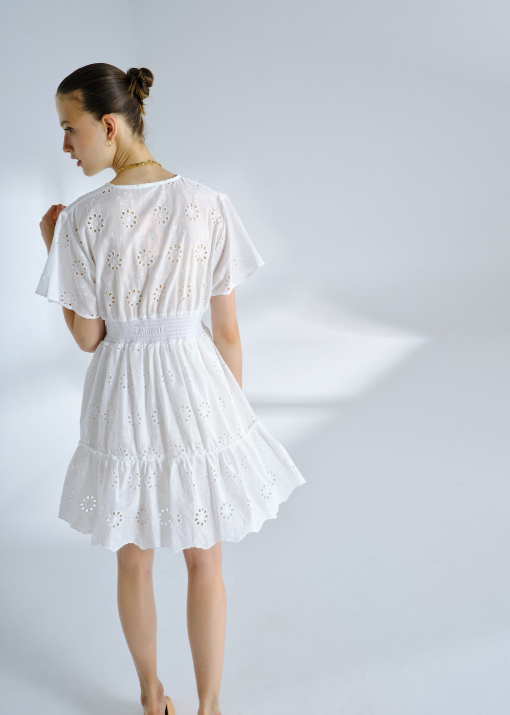 Giped Detailed Embroidery Dress