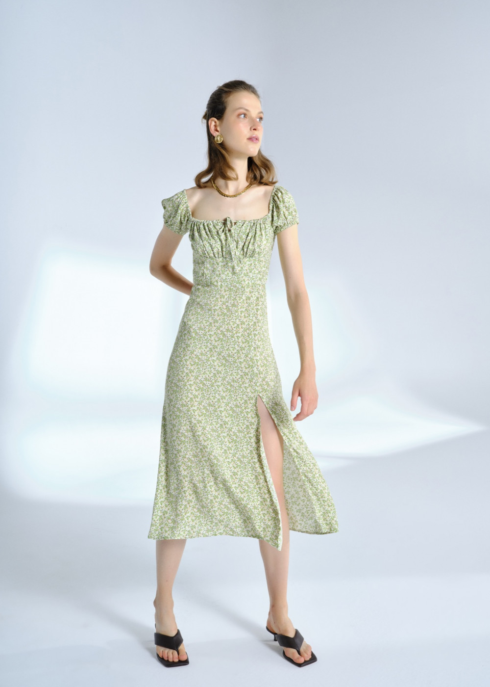 Floral Pattern Dress Floral Pattern Dress