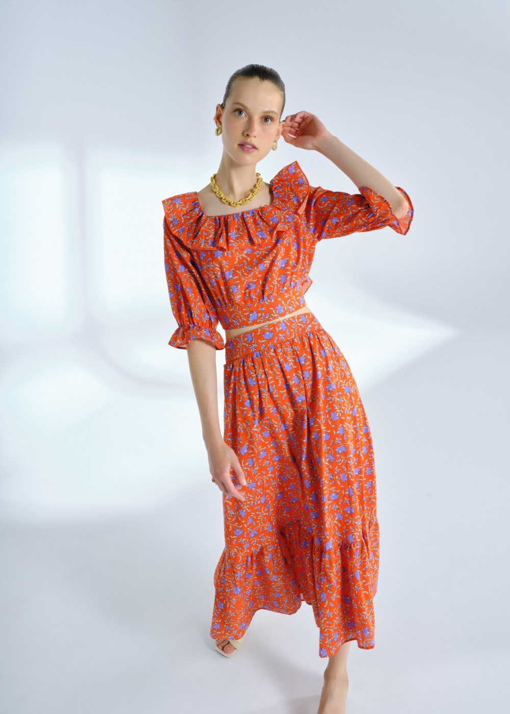 Frill Detailed Set Frill Detailed Set