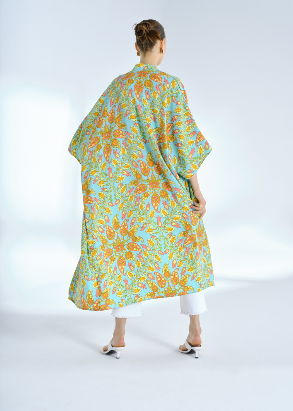 Etnik Desenli Kimono