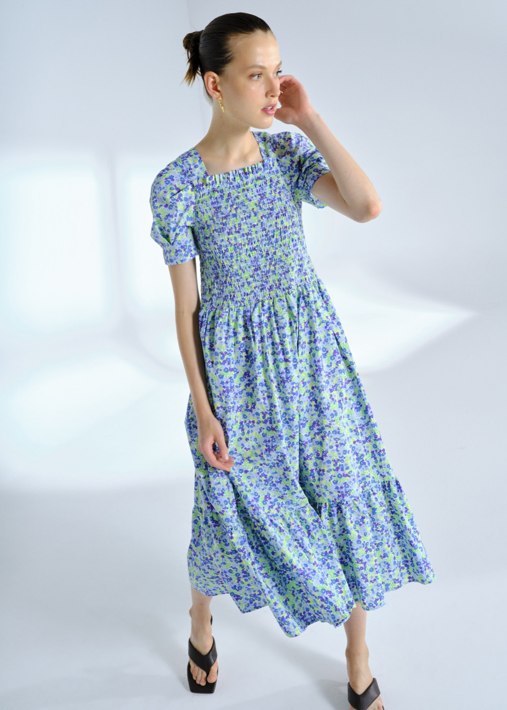 Gipe Balloon Sleeve Dress Gipe Balloon Sleeve Dress
