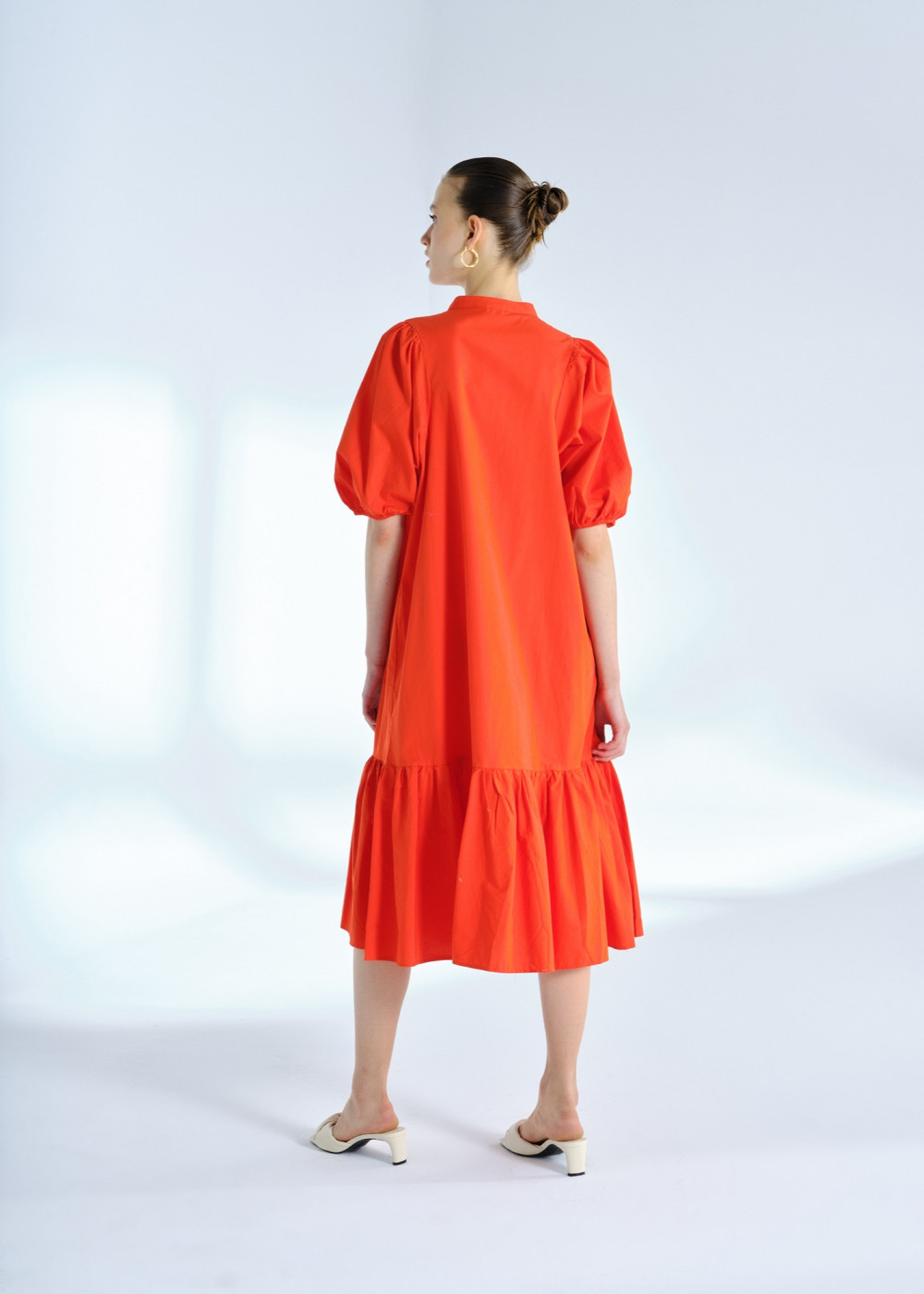 Poplin Midi Dress Poplin Midi Dress