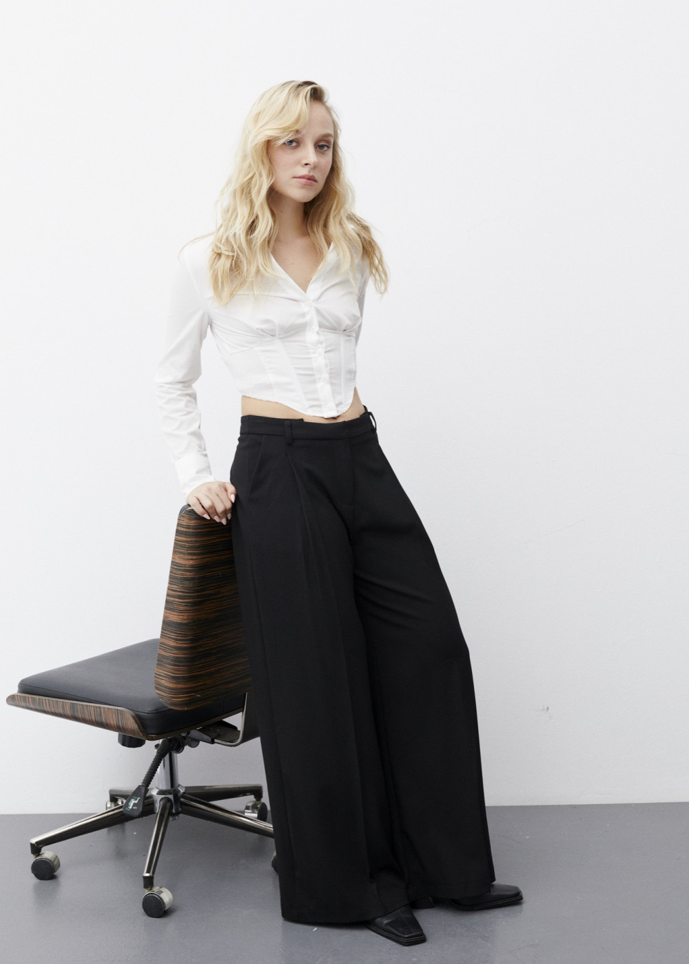 Poplin Corset Shirt Poplin Corset Shirt