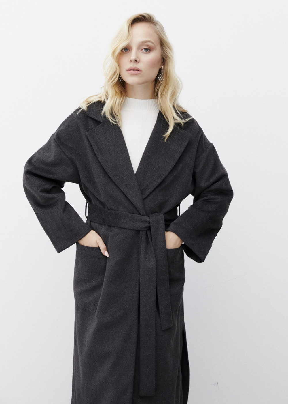 Belted Wool Coat