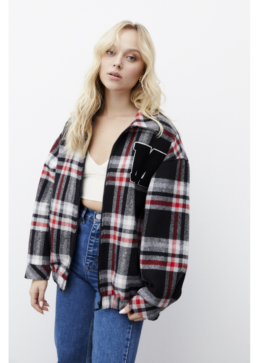 Embedded Bomber Jacket