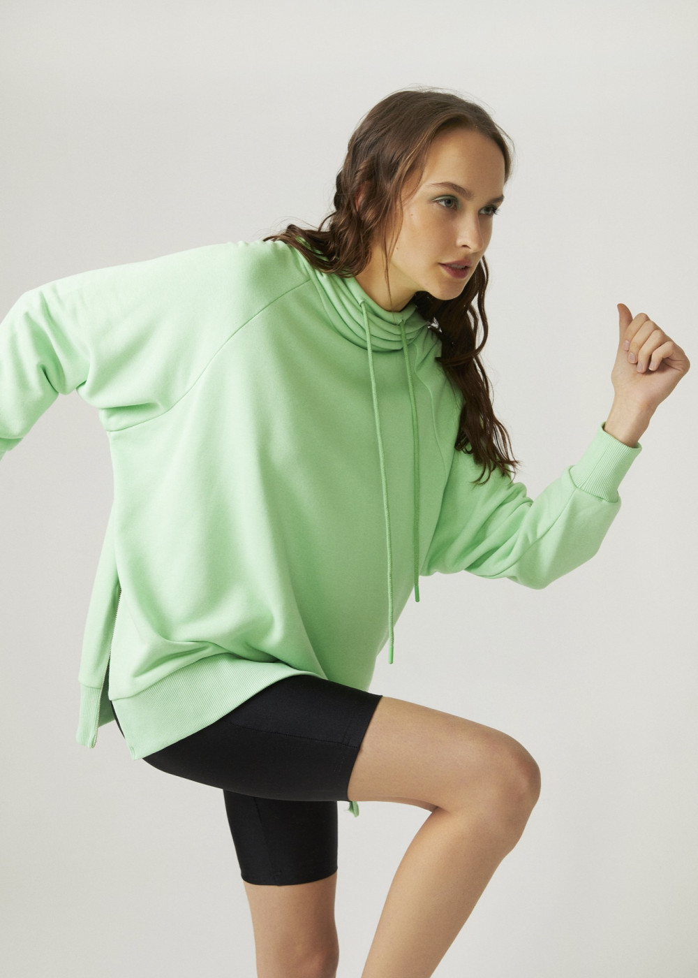 Zipper Detailed Sweat Zipper Detailed Sweat