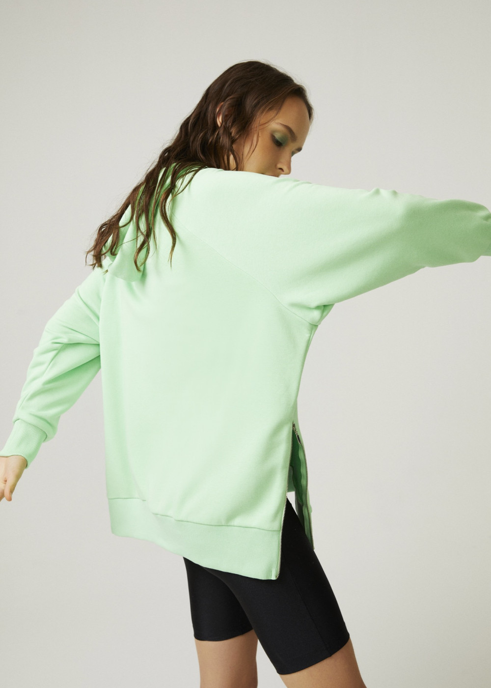 Zipper Detailed Sweat Zipper Detailed Sweat