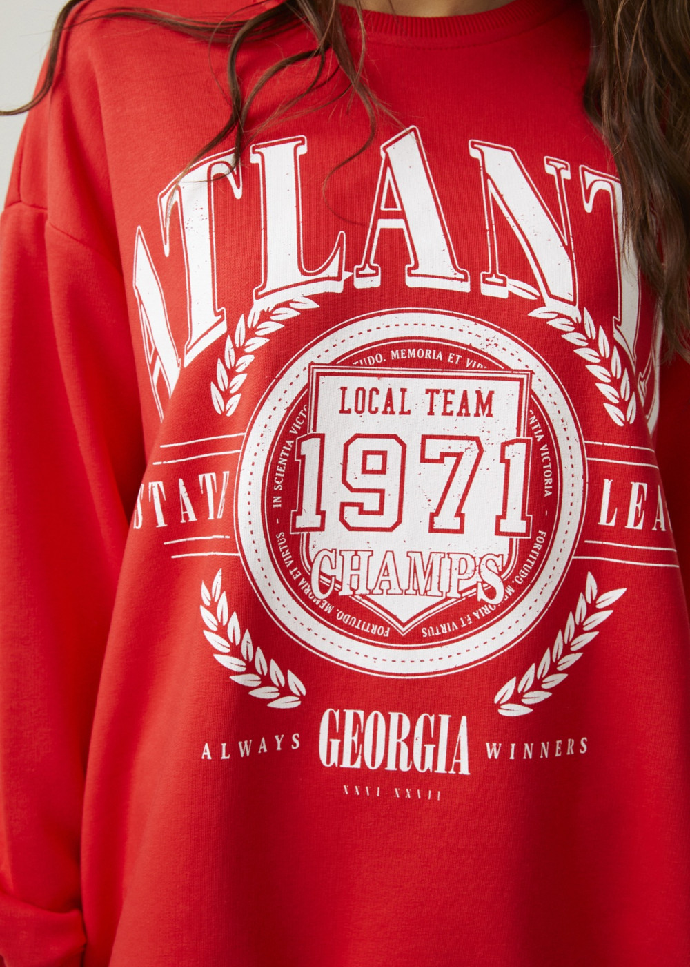 Atlanta Baskılı Sweatshirt