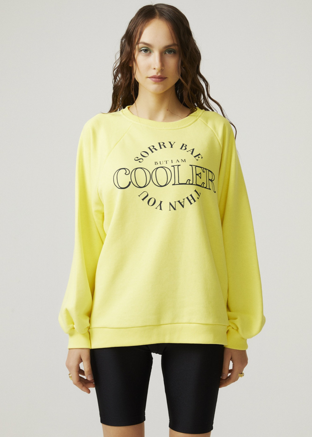 Cooler Baskılı Sweat