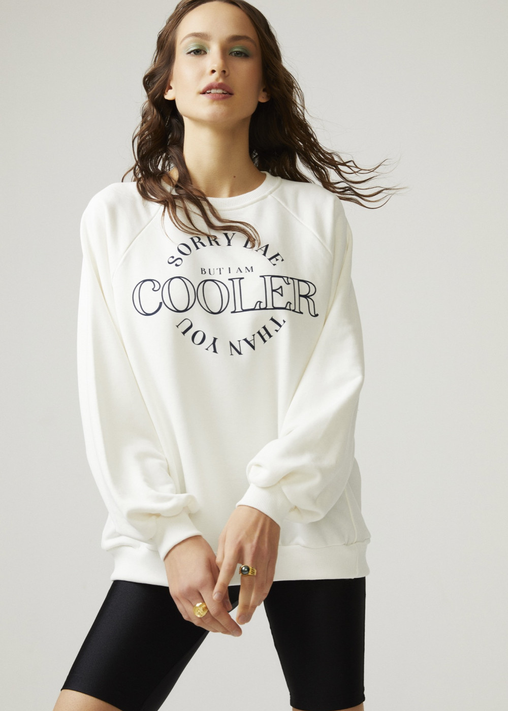 Cooler Baskılı Sweat